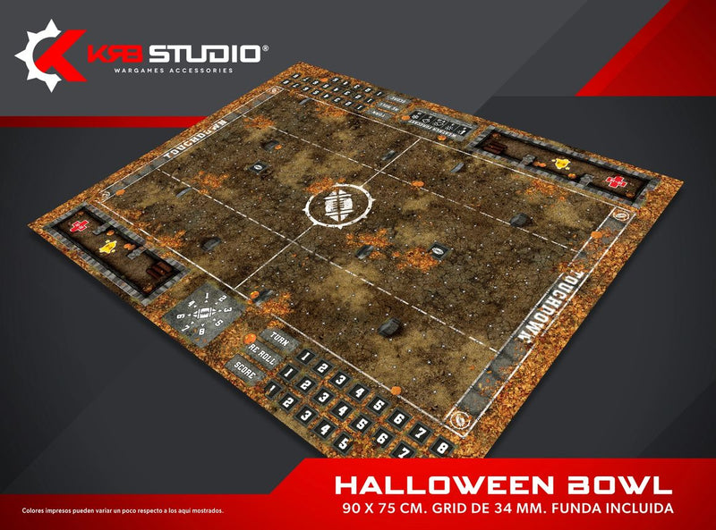 KRB Studio: Halloween Bowl Mat