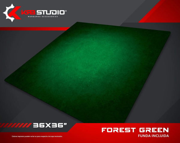 KRB Studio: Forest Green Mat 36''x36''
