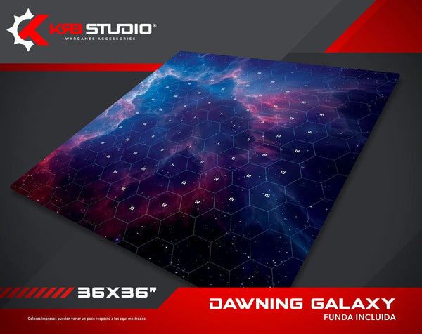 KRB Studio: Dawning Galaxy Mat 36''x36''