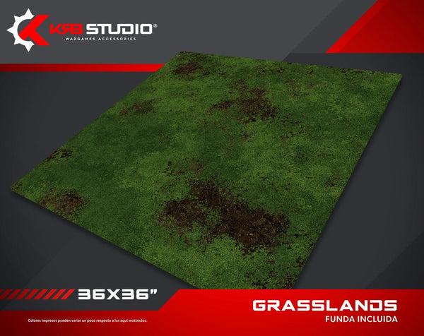 KRB Studio: Grasslands Mat 36''x36''