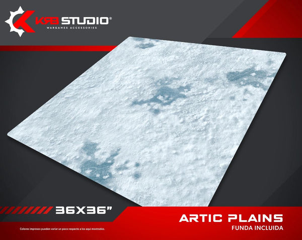 KRB Studio: Artic Plains Mat 36''x36''
