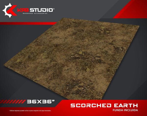 KRB Studio: Scorched Earth Mat 36''x36''
