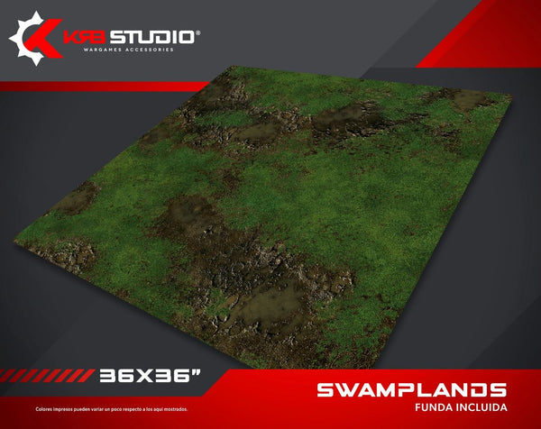 KRB Studio: Swamplands Mat 36''x36''