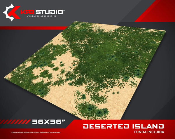 KRB Studio: Desert Island Mat 36''x36''