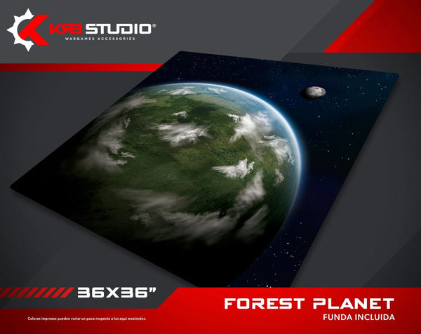KRB Studio: Forest Planet Mat 36"x36