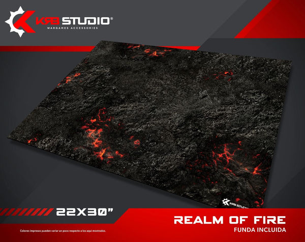 KRB Studio: Realm of Fire Mat 22"x30"