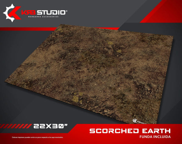 KRB Studio: Scorched Earth Mat 22"x30"