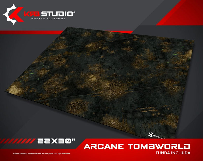 KRB Studio : Tapis Arcane Tombworld 22"x30"