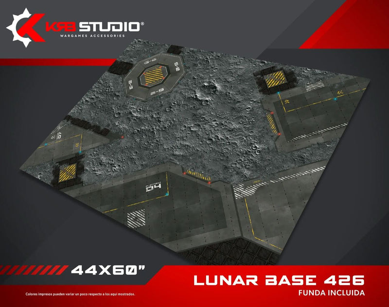 KRB Studio : Tapis de base lunaire 44''x60''