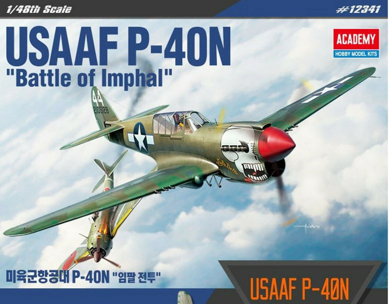 ACADEMY 1/48 P-40 Warhawk (Bataille d'Imphal)