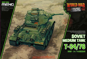 Meng World War Toons - T-34 /76 Soviet Medium Tank