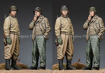 Alpine 1/35 US Tank Crew Set (2 figs)