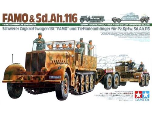 Tamiya 35246 Famo Half-track &amp; Sd.Ah.116 Transporter Tank 1/35