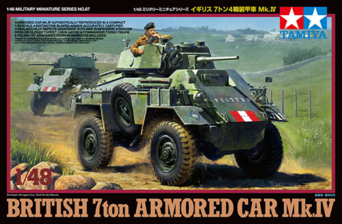 TAMIYA 1/48 British 7ton Armored Car Mk.IV