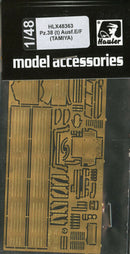HLX48363 Hauler 1:48 Pz.38 (t) Ausf. e/F Tamiya Accesorios Modelo