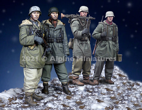 Alpine 1/35 S0007 Troisième Bataille de Kharkov (4 Figurines)