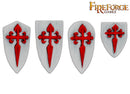 Deus Vult: Santiago Order Shields