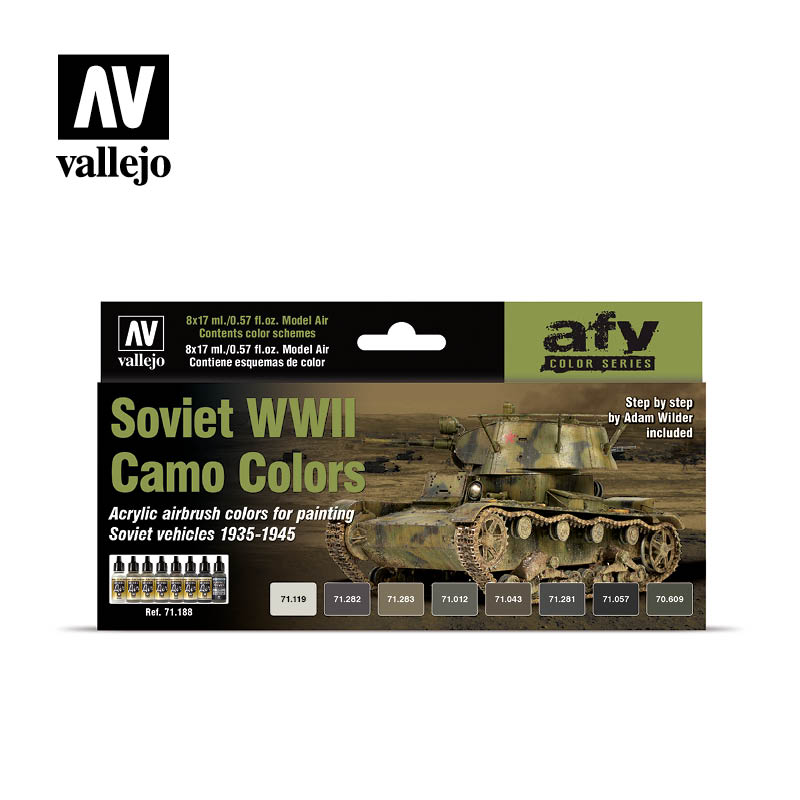 71.188 Soviet WWII Camo Colors Set