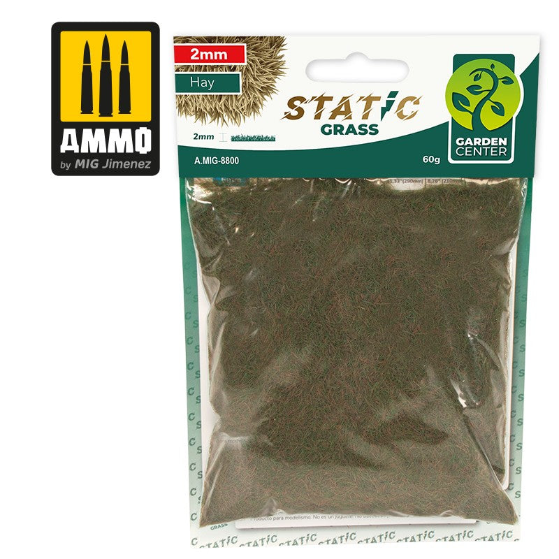 HERBE STATIQUE. AMM8800 Foin 2mm