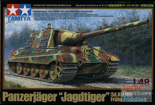 Tamiya 1:48 Panzerjäger Jagdtiger (SdKfz.186)- Early Production (32569)