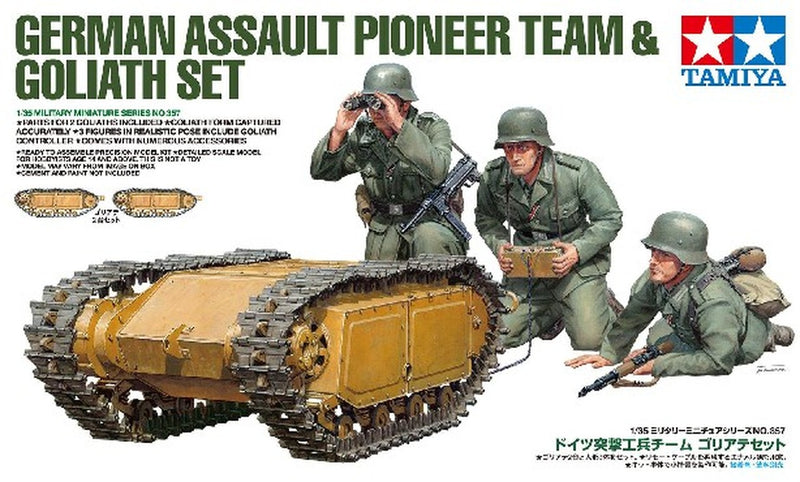 German Assault Pioneer Team &amp; Goliath Set
