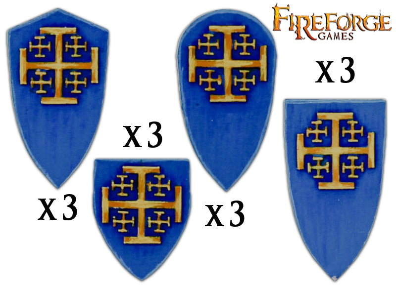 Deus Vult: The Order of Jerusalem Shields