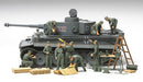 TAMIYA 1/48 WWII German Tank Crew Field Maintenance Set