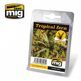 Mig tropical Fern Recommended for 1/32 1/35 1/48