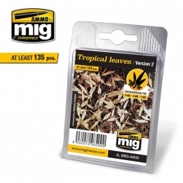 Mig Tropical Leaves (Version 2) Recommended for 1/48 1/35 1/32