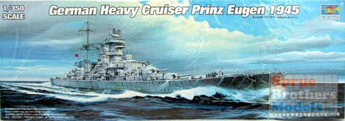Trompettiste allemand Prinz Eugen Cruiser 1:350, 1945