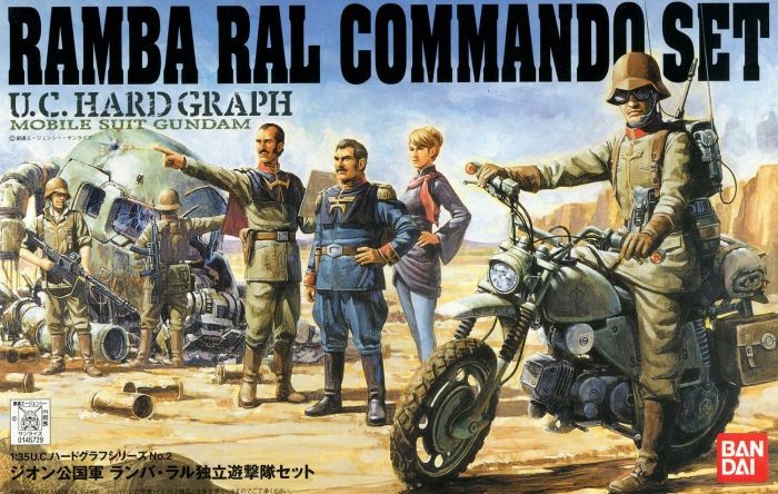 Bandai 1/35 Ramba Ral Commando Set