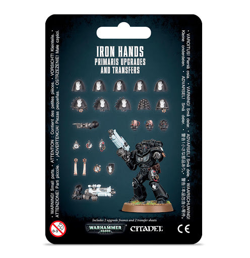 IRON HANDS PRIMARIS AMÉLIORATIONS ET TRANSFERTS