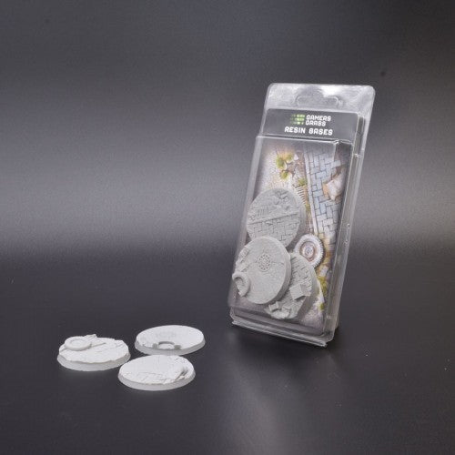 Gamers Grass: Urban Warfare Resin Bases 50mm GGRB-UWR50