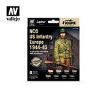 70.244 MODEL COLOR SET: ALPINE NCO U.S. INFANTRY EUROPE 1944-45
