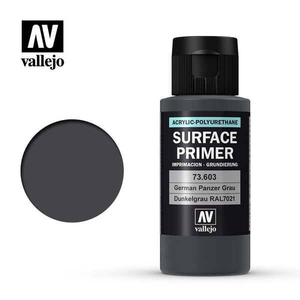 73.603 Apprêt de surface Dunkelgrau RAL7021 (60ml)