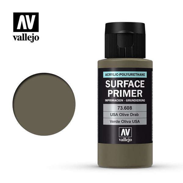 73.608 Apprêt de surface Vert Olive USA (60ml)