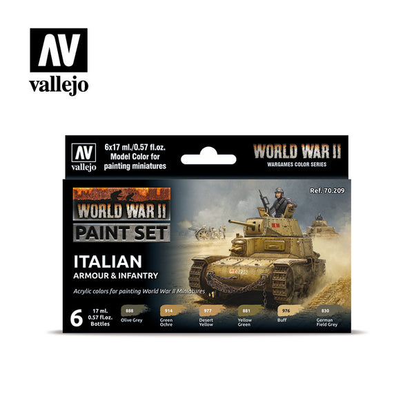 70.209 WWII Italian Armor &amp; Infantry