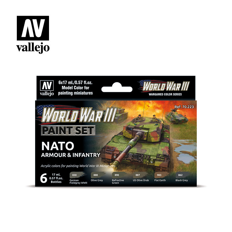 70.223 WWIII Nato Armour & Infantry