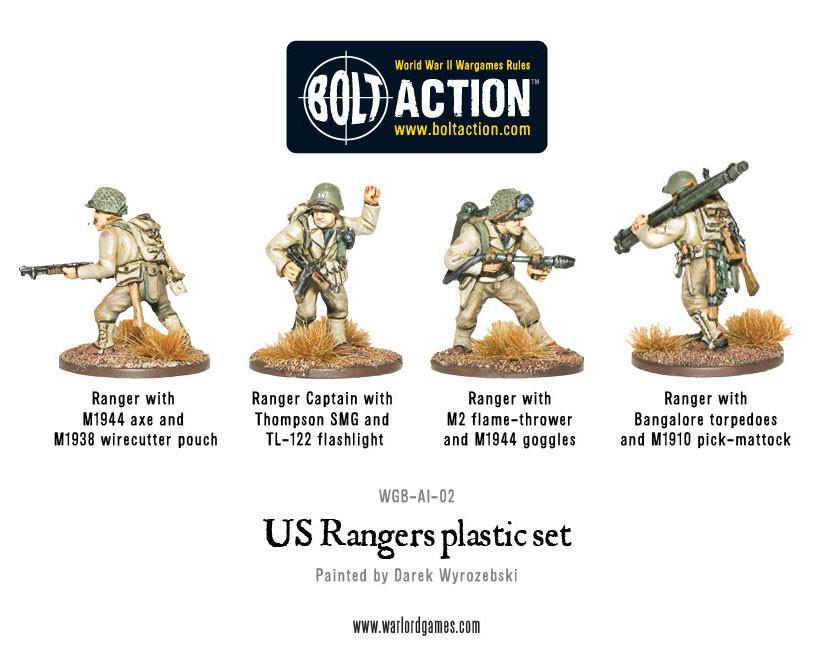 Bolt Action Rangers lead the way! US Rangers