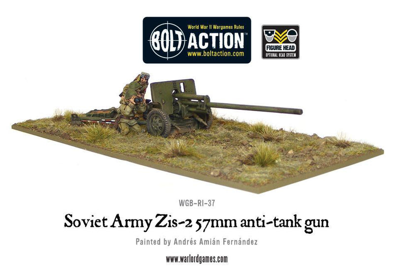 Bolt Action: Soviet Army anti-tank gun