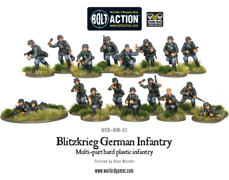 Infanterie allemande Blitzkrieg