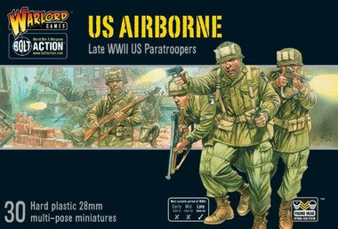 Parachutistes de l'infanterie aérienne américaine de la fin de la Seconde Guerre mondiale