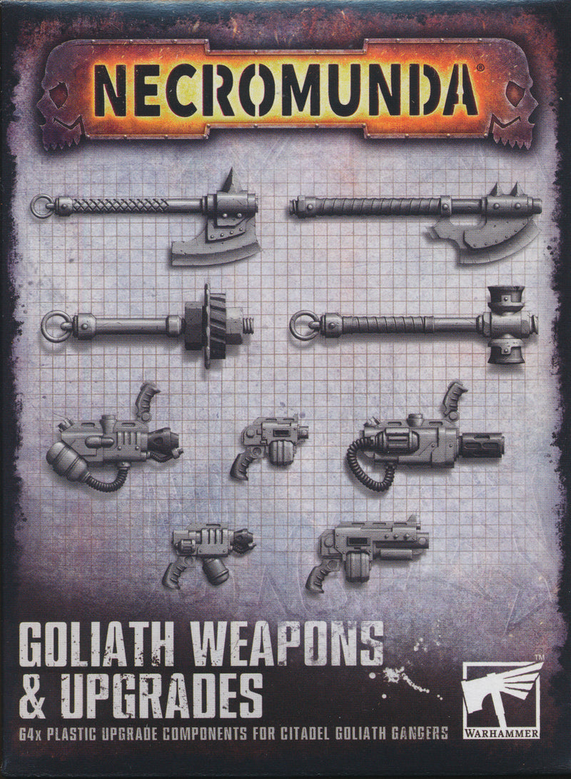 Armes et améliorations Goliath